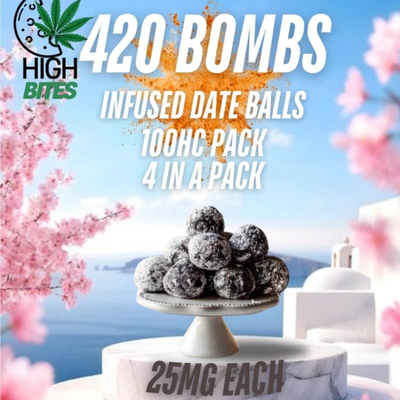 420 Bombs 25mg High Bites